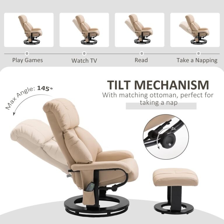 HOMCOM Massage Recliner Chair Review