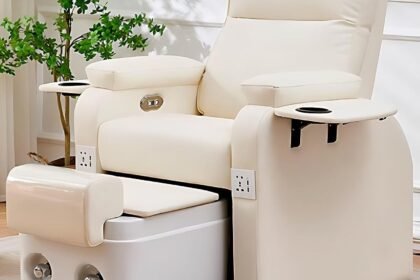 Manicure Chair With Smart Foot Bathtub Pedicure Massage Chair With Nail Panel Salon Spa Chairs For Manicure Tattoofoot B 420x280