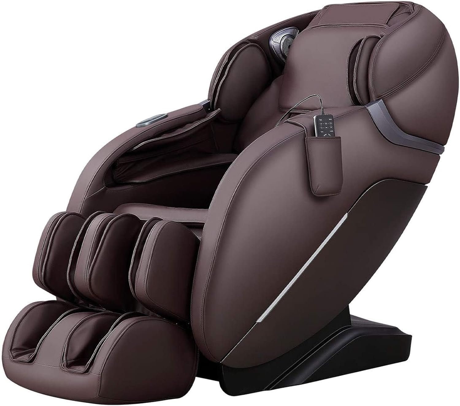 MYTHIA 2025 A303 Massage Chair iRest System, Full Body with Heat, Zero Gravity, SL Track Shiatsu Recliner with Automatic Body Scan, Footrest Calfrest Exntension (Brown)
