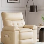 Oversized Recliner Chairs With Massage And Heat 360 Swivel Lazy Rocking Chair For Adults With Remote Control For Living 150x150