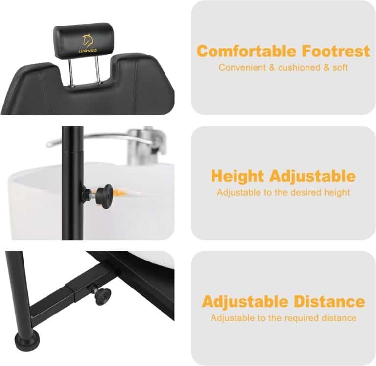 Pedicure Chair with Stool Massage Foot Bath Review