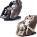 Relx Massage Chair Full Body Zero Gravity Sl Track Shiatsu Massage Chair 12 Modes 8 Auto Modesbrown Coffee 150x150