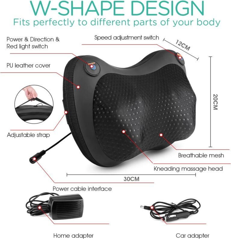 Shiatsu Neck and Back Massager with Heat Review