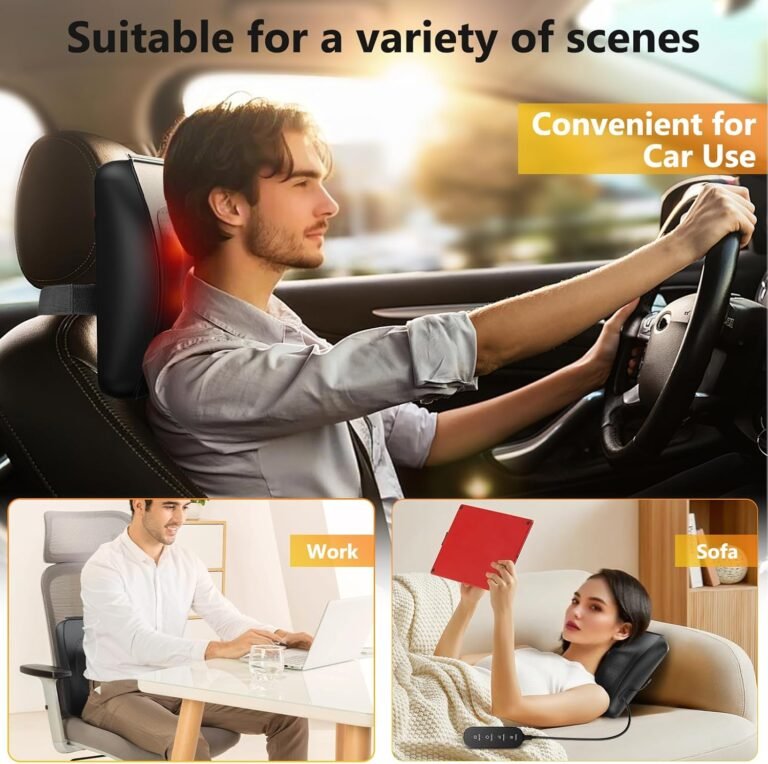 Shiatsu Neck Back Massager Pillow Review