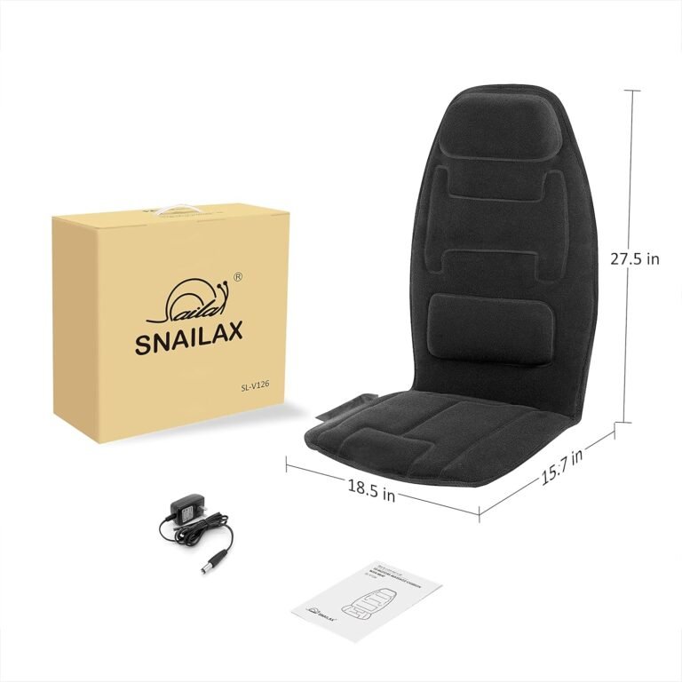 Snailax Massage Cushion with Heat Review