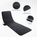 Snailax Massage Mat With Heat Back Massage Pad For Bed Chair 10 Motors Vibrating Massage Mattress Pad With 2 Heating Pad 4 150x150