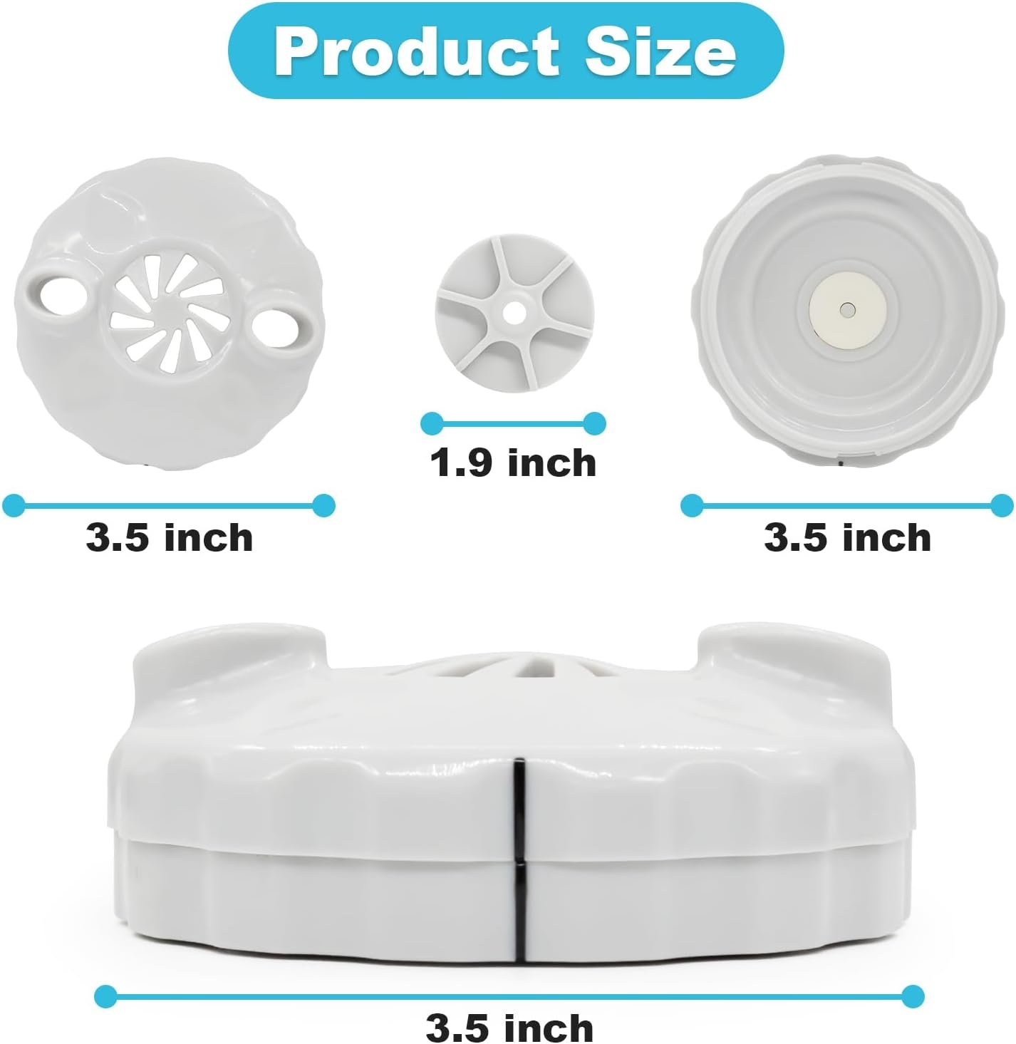 SuperDi New Version Magnetic Jet Head Cover spa Disposable Liner Pedicure Chairs