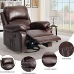 Yitahome Oversized Rocker Recliner Chair With Heat And Massage Lazy Boy Recliner With Overstuffed Armrest Rocking Functi 2 150x150