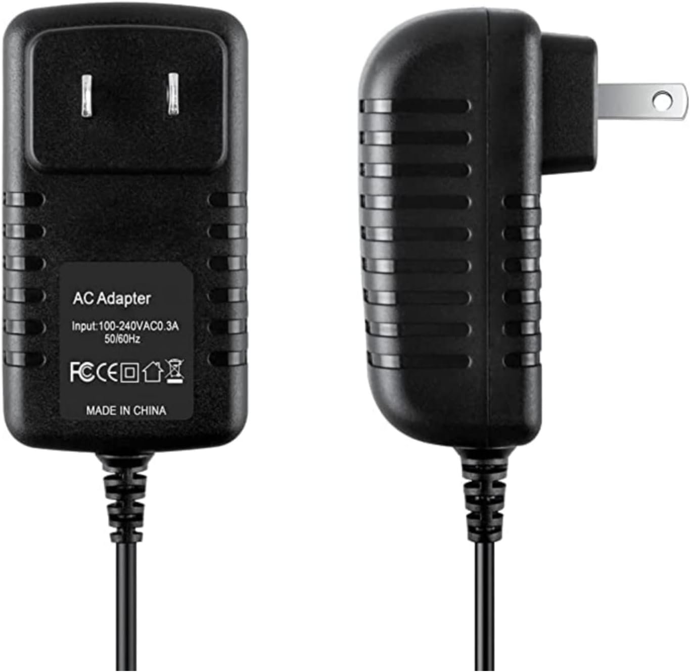 12V AC/DC Adapter Compatible with Comfier CF-2401 CF-2606 CF-2606MC CF-2206 Shiatsu Back Massager Massage Chair Pad with Heat DC12V 2A 12.0V 2.0A Power Supply Cord Cable PS Battery Charger