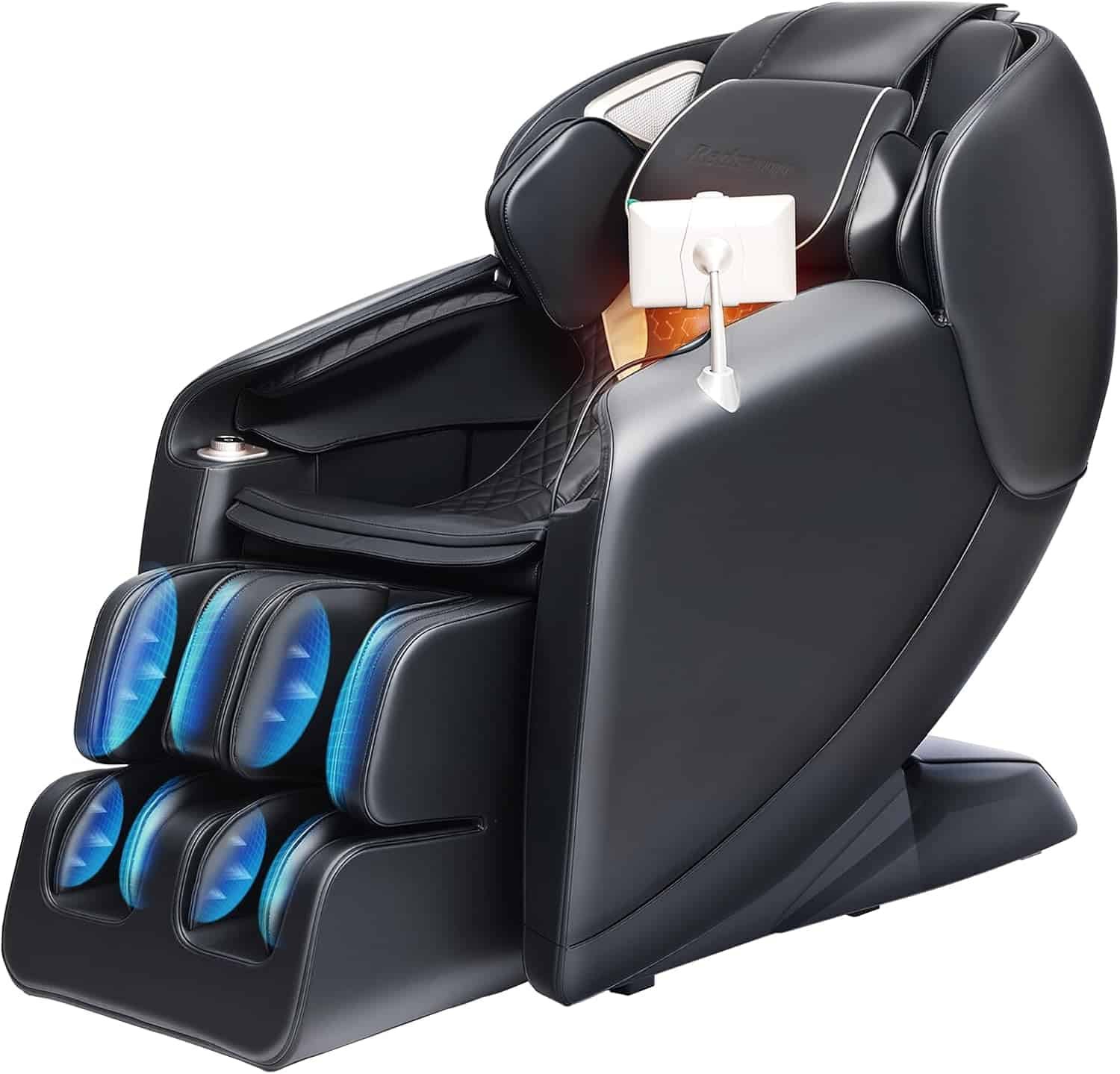 2025 Massage Chair Full Body Zero Gravity 3D SL-Track Shiatsu Massage Recliner Chair with Heat,AI Control, Body Scan,Black