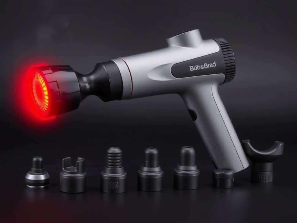Bob and Brad C2 massage gun with heat therapy attachment at Costco Bob and Brad C2 massage gun with heat therapy attachment at Costco
