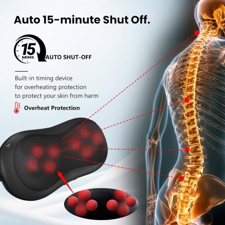 Adjustable Neck-Shoulder Massage Pillow Review