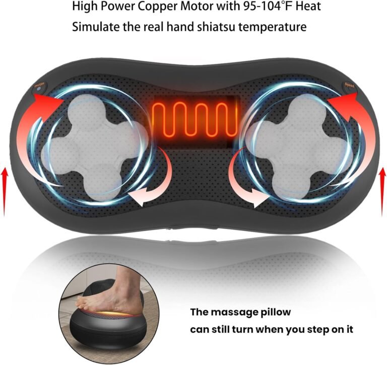 Adjustable Neck-Shoulder Massage Pillow Review