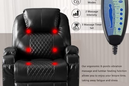 Ahmed Power Swivel Rocker Recliner Chair Review 420x280