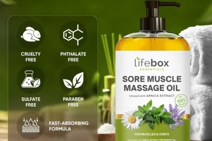 Arnica Sore Muscle Massage Oil 100 Pure Natural Massage Therapy For Muscles Joints Body Oil Infused With Arnica Extract 1 5 420x280