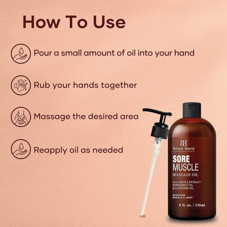 Botanic Hearth Sore Muscle Massage Oil Review