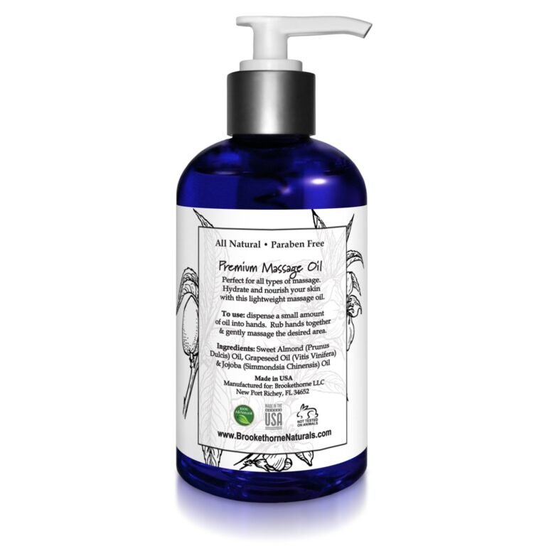 Brookethorne Naturals Unscented Massage Oil Review