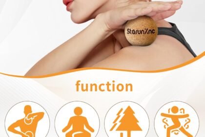 Cork Massage Ball Set 3 Pack For Full Body Massage Lightweight And Portable Designed For Trigger Point Therapy Plantar F 1 420x280