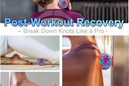 Deep Tissue Massage Ball For Exercise Recovery Sgs Certification Targets Back Shoulder Legsfeet Relieves Muscle Knots Jo 4 420x280