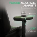 Dowinx Heated Massage Gaming Chair For Adults Ergonomic Reclining Computer Chair With Pocket Spring Cushion And Adjustab 2 150x150