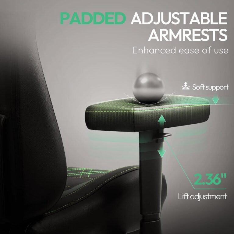 Dowinx Heated Massage Gaming Chair Review