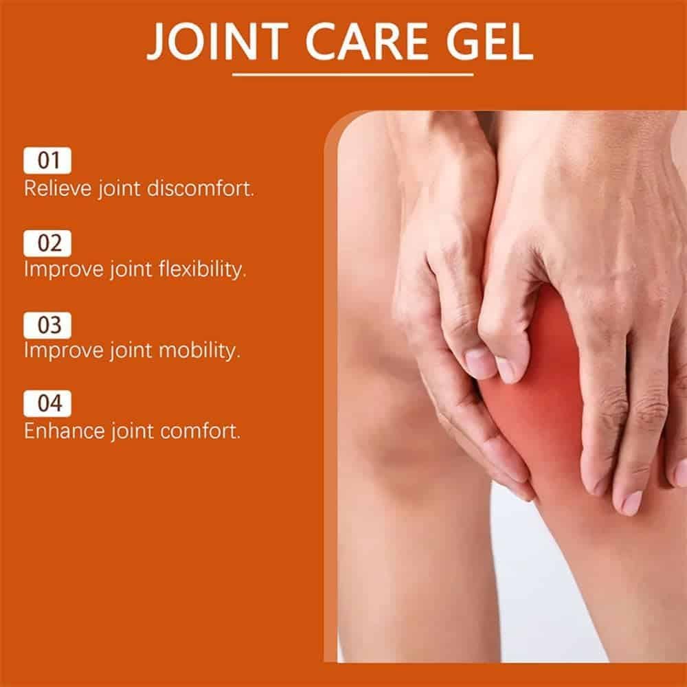 Emu Oil Turmeric Joint Gel for Joint Activities Soothing Massage Pain Relief Gel for Arthritis