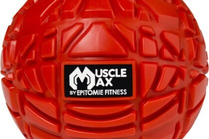 Epitomie Fitness Muscle Max Massage Ball Therapy Ball For Trigger Point Massage Deep Tissue Massager For Myofascial Rele 1 420x280