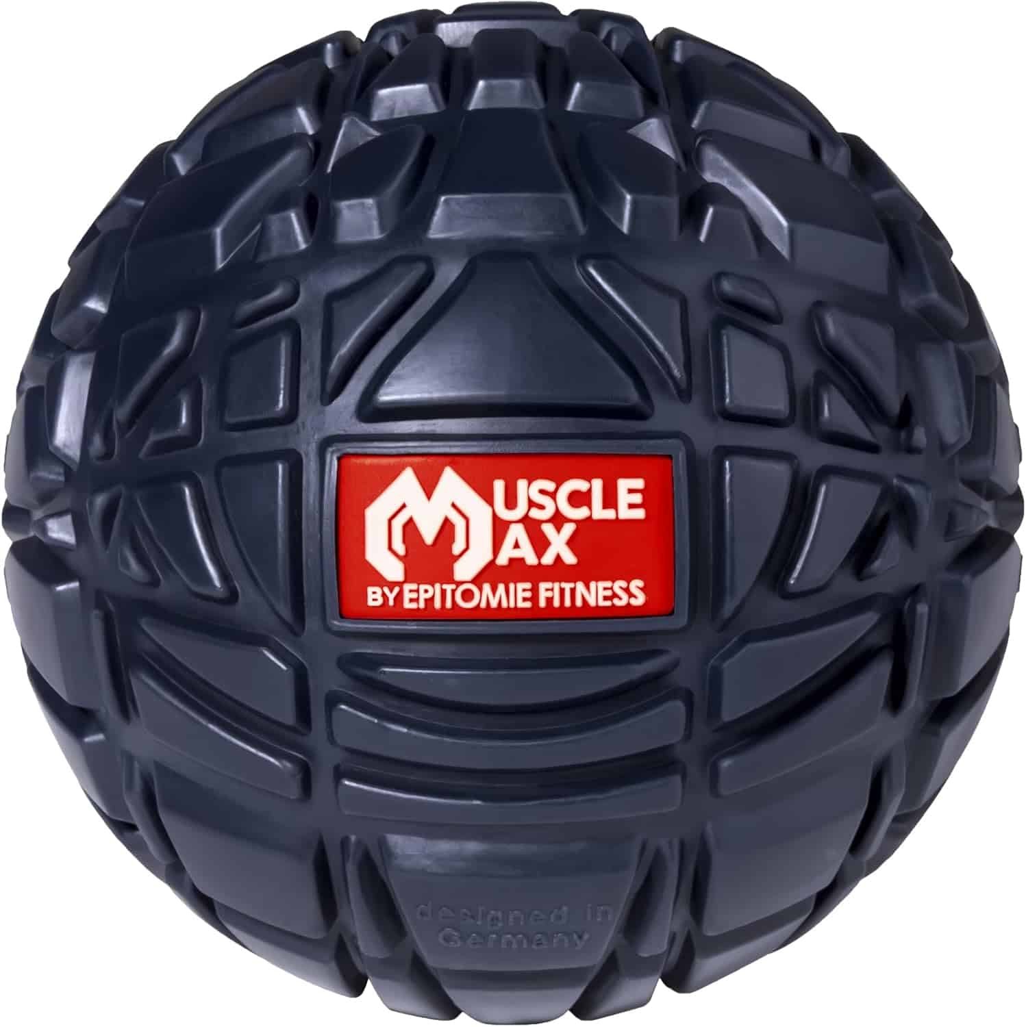 Epitomie Fitness Muscle Max Massage Ball - Therapy Ball for Trigger Point Massage - Deep Tissue Massager for Myofascial Release - Mobility Ball for Exercise  Recovery