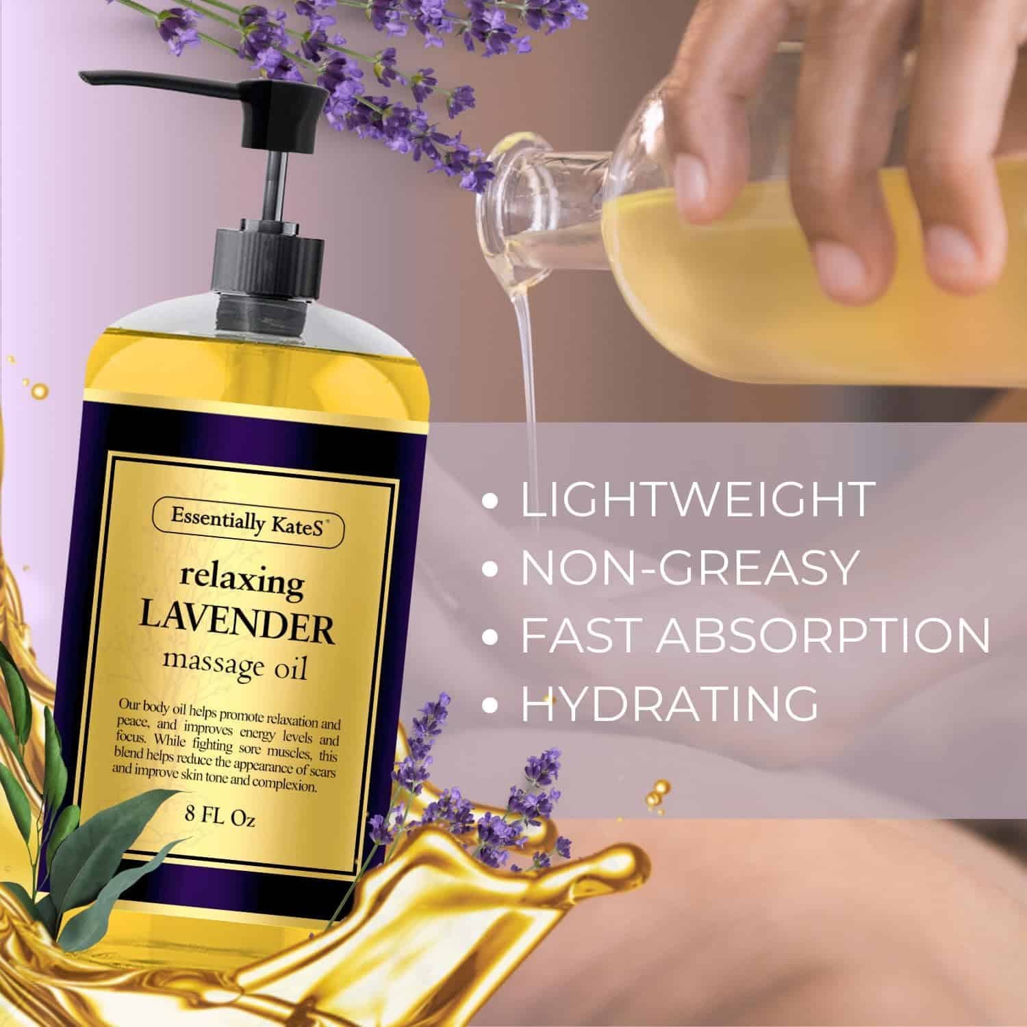 Frankincense Massage Oil 8 Fl Oz - Knees, Elbows, HIPS, Hands, Shoulders and Legs - 100% Pure Frankincense Oil Relaxes Soreness and Stiffness