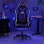 Gaming Chair Massage With Led Rgb Lights And Footrest Ergonomic Computer Chair High Back Video Game Chair With Adjustabl 2 150x150