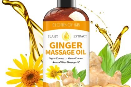 Ginger Oil Massage Oil For Massage Therapyginger Oil Lymphatic Drainage Massagesore Muscle Massage Oilnatural Ginger Bod 420x280