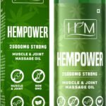 Hempower Massage Oil For Muscle Joint Pain 25000 Mg Ultra Strength Formula Soothes Discomfort Supports Active Lifestyle 150x150
