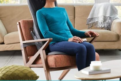 Homedics Serenity Shiatsu Massage Cushion With Sound Meditation5 Massage Styles For Pain Relief Targets Neck Shoulders P 1 420x280