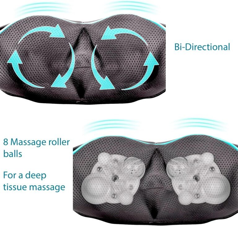 InvoSpa Shiatsu Massager with Heat Review
