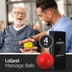 Logest 4 Piece Set Foot Massage Ball For Trigger Point Therapy Injury Rehabilitation Deep Tissue Massage Balls Prevent S 1 150x150