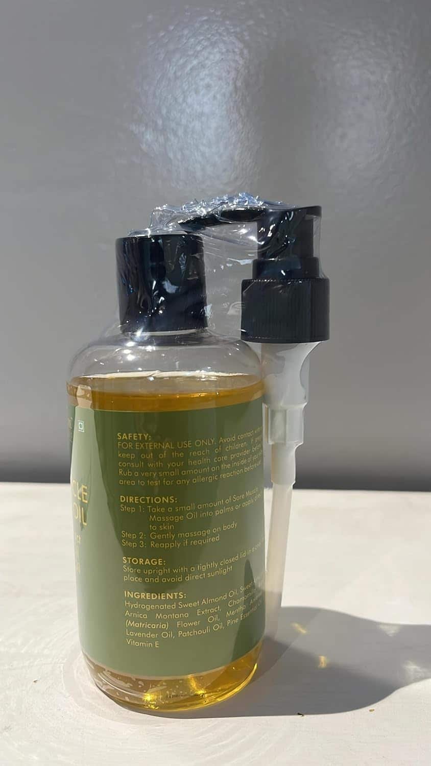 Majestic Pure Arnica Sore Muscle Massage for Massage Therapy - Natural Oil with Lavender and Chamomile Essential Oils - Multipurpose Instant Absorption Full Body Massage Oil - 8 Fl Oz (Pack of 1)