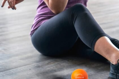 Massage Ball Lacrosse Ball For Trigger Point Therapy Deep Tissue Myofascial Release Sore Muscle Relief Massager For Neck 1 420x280