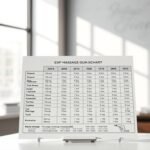 massage gun chart