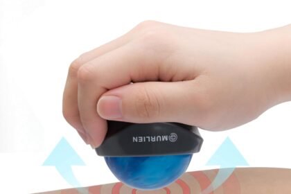 Massage Roller Ball Tight And Sore Muscles Relief Manual Massager Alleviating Shoulder Arms Back Legs Calves Or Muscle T 4 420x280