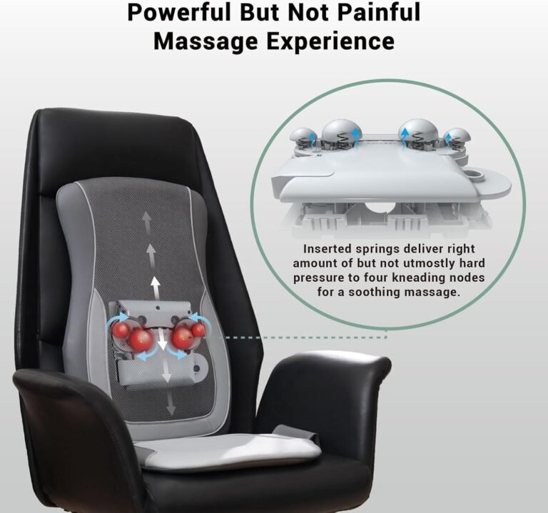 Mynt Black Acupressure Massage Chair Pad Review