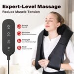 Neck Massager With Heat Shiatsu Massager For Neck Back Shoulder Foot And Leg Deep Tissue 3d Kneading Massage For Relax M 1 150x150