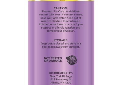 New York Biology Sore Muscle Massage Oil 8 Fl Oz Made With 100 Natural Oils Soothing Body Massage Oil Absorbs Easily 12 420x280