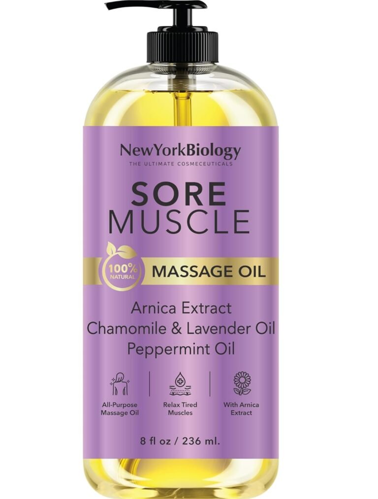 New York Biology Sore Muscle Massage Oil Review
