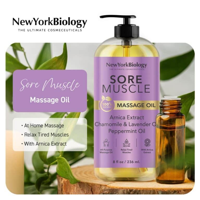 New York Biology Sore Muscle Massage Oil Review