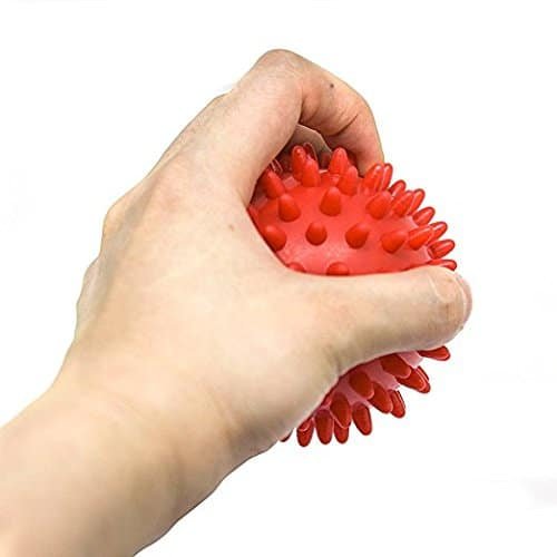 Pack of 2 Spiky Hard Massage Balls - Foot Arch Trainer Plantar Fasciitis, Muscle Massager Ball Exercise
