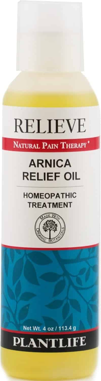 Plantlife Arnica Relieve Oil - Relieve Products are a Homeopathic Solution for Everyday Use - Works Quickly and Effectively - Made in California