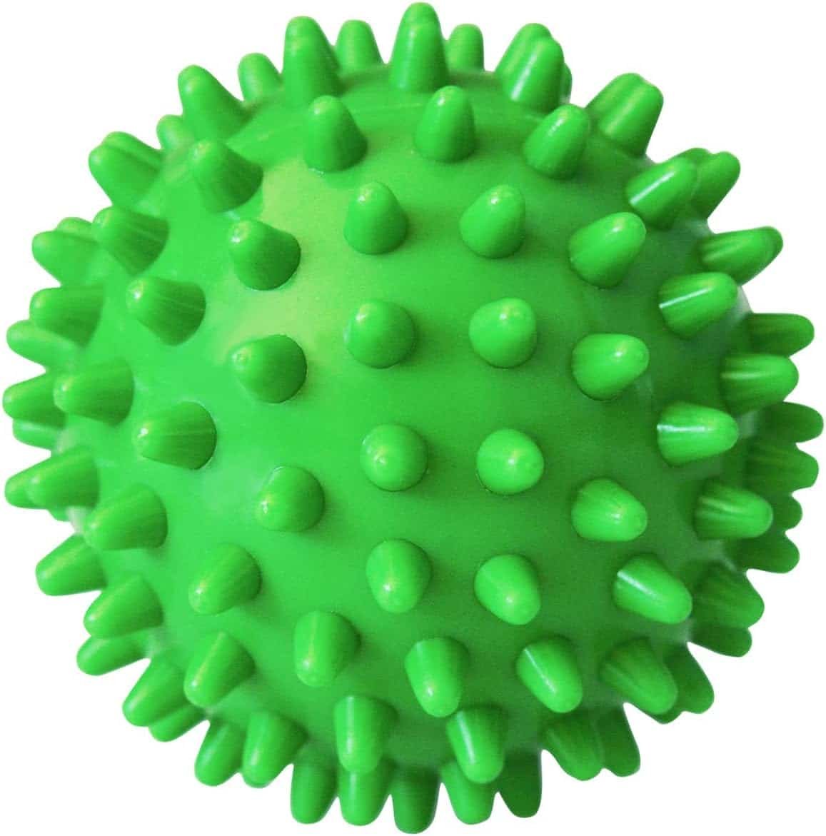 Professional Massage Balls Foot Ball Foot Massager Spiky Roller for Deep Tissue Trigger Point Plantar Fasciitis Reflexology Stress Therapy Myofascial Release(Green)