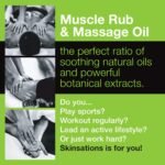 Skinsations Hemp Massage Oil Sore Muscle Rub 100 Organic 10 Essential Oils For Natural Relief Arnica Turmeric Peppermint 5 150x150