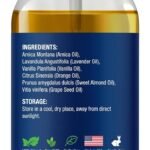 Sore Muscle Massage Oil 8 Fl Oz Arnica Massage Oil For Therapy Sore Muscles Peppermint Lavender For Body Muscle Joint Re 13 150x150