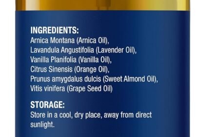 Sore Muscle Massage Oil 8 Fl Oz Arnica Massage Oil For Therapy Sore Muscles Peppermint Lavender For Body Muscle Joint Re 13 420x280